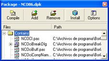 AjpdSoft Instalar componentes Delphi - Install package